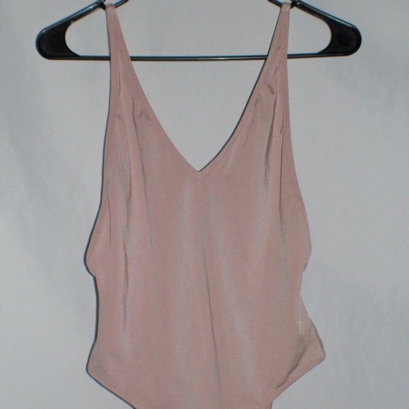 TopShop Light Blush Bodysuit - Picture 4 of 4